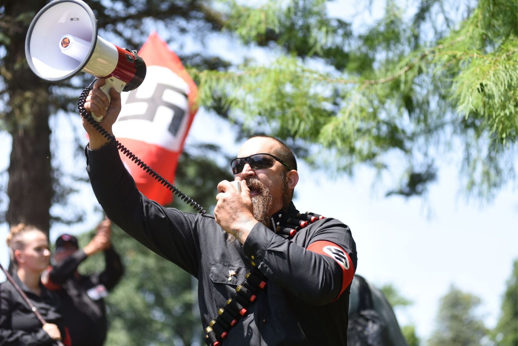 Nazi rally in Williamsport PHOTO 6